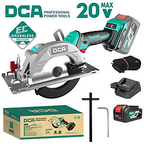 MÁY CƯA ĐĨA TRÒN KHÔNG CHỔI THAN DÙNG PIN 20V DCA ADMY125BM - HÀNG CHÍNH HÃNG