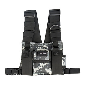 Radio Chest Harness Rig  Pack Universal for Camping Fishing Traveling