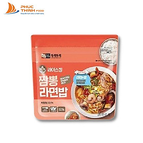 Mỳ Ramen Và Cơm Trộn Hàn Quốc Doori Doori Vị Hải Sản Gói 126g