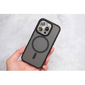 Ốp lưng cho iPhone 16 Pro Max, 16 Pro LIKGUS lưng mờ hỗ trợ sạc không dây, chống sốc, chống bẫn ( hàng chính hãng)