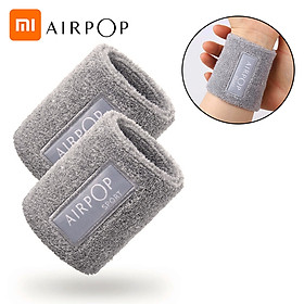 Xiaomi Youpin Airpop Cotton Wrist Band Cotton Sweat-absorbent Wristband Sport Sweat Band Hand Band Wrist Support Brace