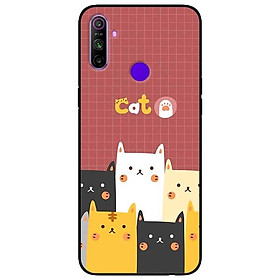 Ốp lưng dành cho Realme C3 mẫu Mèo Nâu