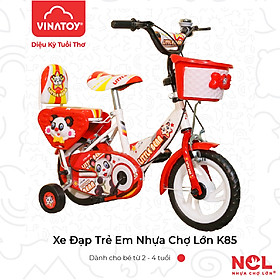 Xe Đạp Trẻ Em Nhựa Chợ Lớn K85 - Cho Bé Từ 2 đến 4 Tuổi