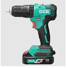 MÁY KHOAN KHÔNG CHỔI THAN DÙNG PIN 20V/2.0AH (KHÔNG KÈM PIN, SẠC,) DCA ADJZ2050Z - HÀNG CHÍNH HÃNG