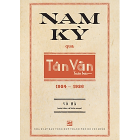 Sách - Nam Kỳ qua Tân Văn tuần báo TH