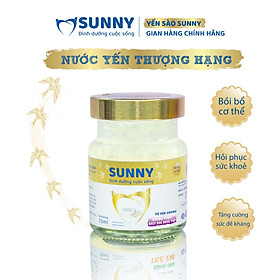 [Hộp 10] Yến đông trùng hạ thảo - Yến Sào Khánh Hòa chưng sẳn - 25% Yến thô - 70ml/hũ - Yến sào SUNNY