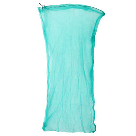 0.95m Nylon Folding Fishing Landing Net Green Lightweight Fishing Keeper Net