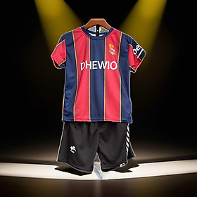 Bộ thể thao bé trai size đại 7-14 tuổi in chữ và số 10 kiểu dáng khỏe khoắn thời trang hàng Quảng Châu cao cấp