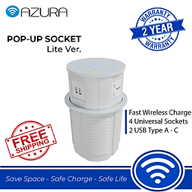 Mua Ổ cắm điện đa năng âm bàn AZURA Lite Ver. - Hàng chính hãng
