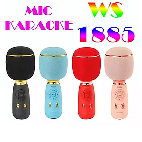 Mua Micro Karaoke Bluetooth Ws-1885 Âm Thanh Cực Hay