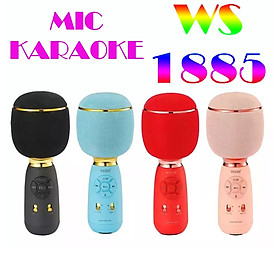 Micro Karaoke Bluetooth Ws-1885 Âm Thanh Cực Hay