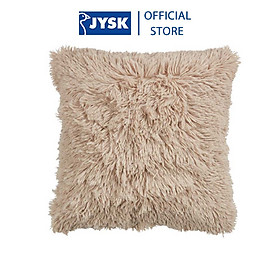 Mua Gối trang trí | JYSK Myrfiol | polyester | nâu | giả lông | R45xD45cm