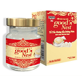 yến sào goodnest đường phèn lọ 70ml  18% yến
