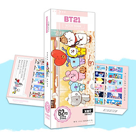 Bookmark dấu trang BT21 BTS KPOP mẫu mới nhất