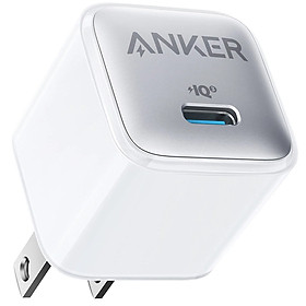 Adapter Sạc ANKER 511 Nano Pro 20W Type-C Sạc Nhanh Tích Hợp PIQ 3.0 A2637 Tương Thích iPhone 13 series và iPhone 12 series, Galaxy, Pixel 4/3, iPad / iPad mini - Hàng Chính Hãng