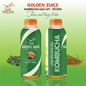 Nước trái cây lên men Kombucha Golden Zuice Gạo lứt Đỗ đen