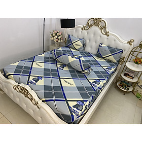 Bộ Drap gối Thun Hàn Quốc mát lạnh { 4 món }đủ size