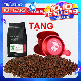 Cà phê bột Arabica Cầu Đất 500g nguyên chất 100% thơm nồng, vị nhẹ