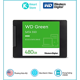 Ổ cứng SSD WD 480GB 2.5 inch SATA 3 - Hàng chính hãng FPT phân phối