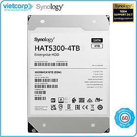 Ổ cứng HDD 4TB cho NAS Synology HAT5300-4T - Hàng Chính Hãng