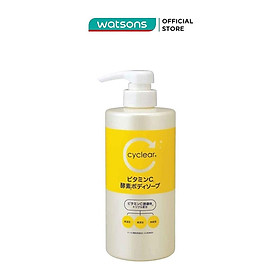 Sữa Tắm Dưỡng Sáng Mịn Da Cyclear Vitamin C Enzyme Body Soap 500ml