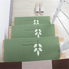 Non-slip Floor Mat Solid Wood Glue-free Self-adhesive Stair Mat Step Mat Carpet