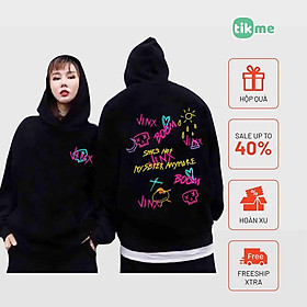 Áo Hoodie nỉ Tikme nam nữ Jinx Arcane devil monster hai mặt size XS-2XL