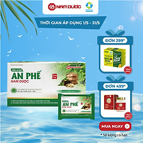 Viên ngậm An Phế Nam Dược (hộp 20 vỉ x 5 viên) giảm rát họng, khản tiếng, giảm ho, giảm đờm, bổ phế