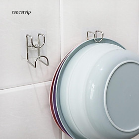 Mua Móc Treo Thau  Chậu  Dung Cụ Nhà Bếp Bằng Inox 304 Dán Tường Siêu Chắc