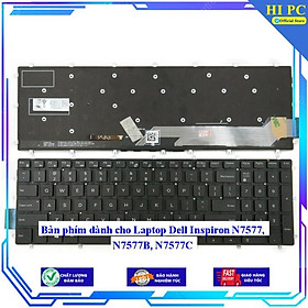 Bàn phím dành cho Laptop Dell Inspiron N7577 N7577B N7577C - Hàng Nhập Khẩu