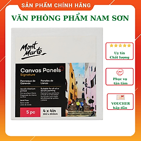 khung vải/Tấm Canvas Panels dạng bảng Mont Marte nhiều kích thước