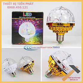 Mua Đèn Led Cầu Xoay Pha Lê 7 Màu