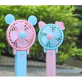 Mua Quạt Cầm Tay Minnie Siêu Xinh Xắn Có thể Gấp Gọn Sạc Pin USB Tiện Lợi