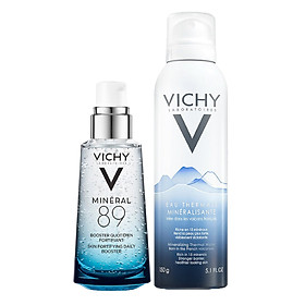 VICHY TINH CHẤT KHOÁNG CÔ ĐẶC VICHY MINERAL 89 50ML TẶNG XỊT KHOÁNG THERMAL 150ML
