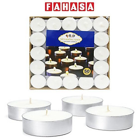 Hộp 50 Nến Không Khói Tealight Candle R2D