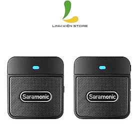 Micro thu âm Saramonic Blink 100 B1 - Micro ghi âm tương thích máy ảnh DSLR, máy quay phim, máy tính bảng, điện thoại - Hàng nhập khẩu
