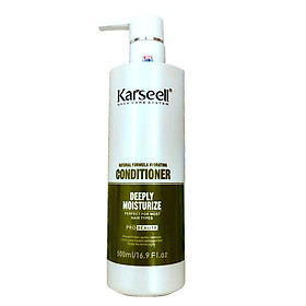 [+Tặng mũ trùm] Dầu xả Karseell Deeply Moisture Conditioner dưỡng ẩm cho tóc khô da đầu nhạy cảm 500ml