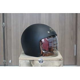Mũ bảo hiểm 3/4 Royal M139 kính âm, hàng chính hãng