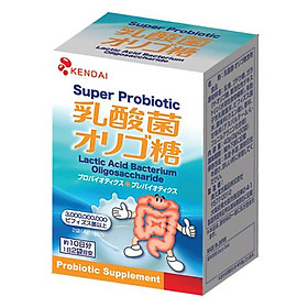 Thực Phẩm Bảo Vệ Sức Khỏe Kendai Super Probiotic - Giúp nhuận tràng, tăng cường chức năng tiêu hóa (20 gói) 
