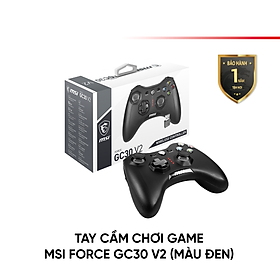 Mua Tay Cầm Chơi Game Không Dây MSI Force GC30 V2 Dây Dài 2M  Tương Thích PS4  PC Laptop Windows  Điện Thoại Máy Tính Bảng Android - Hàng Chính Hãng