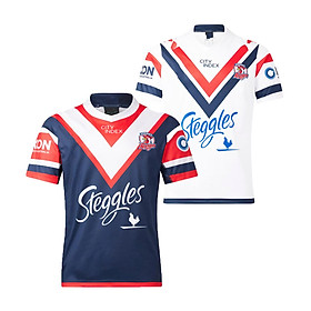2023 Sydney Roosters Mens Home/Away Rugby Jersey Color: Home Size: 4XL