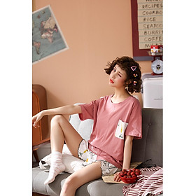 Đồ mặc nhà cotton chất lượng - củ cà rốt