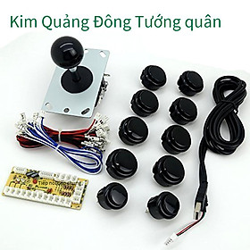 Thuận Lợi Nhất DIY Arcade Cần Điều Khiển Bộ USB Cần Điều Khiển Máy Tính Bảng Mạch 8PIN Phím Điều Khiển Thẻ Chìa Khóa Tay Cầm Chơi Game Phụ Kiện