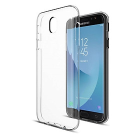 Ốp lưng silicon dẻo trong suốt Loại A cao cấp cho Samsung Galaxy J7 Pro 2017