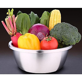 Thố trộn salad trộn bột inox cao cấp 16cm 18cm 20cm 22cm