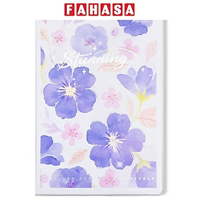 Sổ Bìa Nhựa A5 - Kẻ Ngang - 240 Trang - Depai A5-84-30 - Mẫu 2