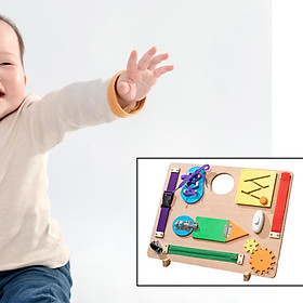 Busy Board Preschool Educational Toy for Toddler Preschool Kids