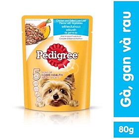 PATE CHO CHÓ PEDIGREE 80G NHẬP KHẨU THÁI