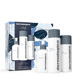 Bộ 3 sản phẩm sạch sâu rạng rỡ tối ưu Dermalogica Your Best Clean & Glow Kit