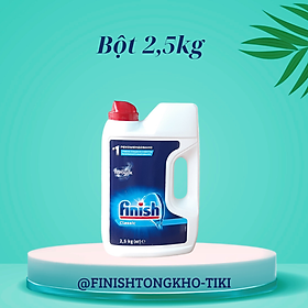 Bột rửa bát Finish hương chanh 2.5kg 